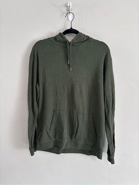 True Classic Olive Green Pullover Hoodie